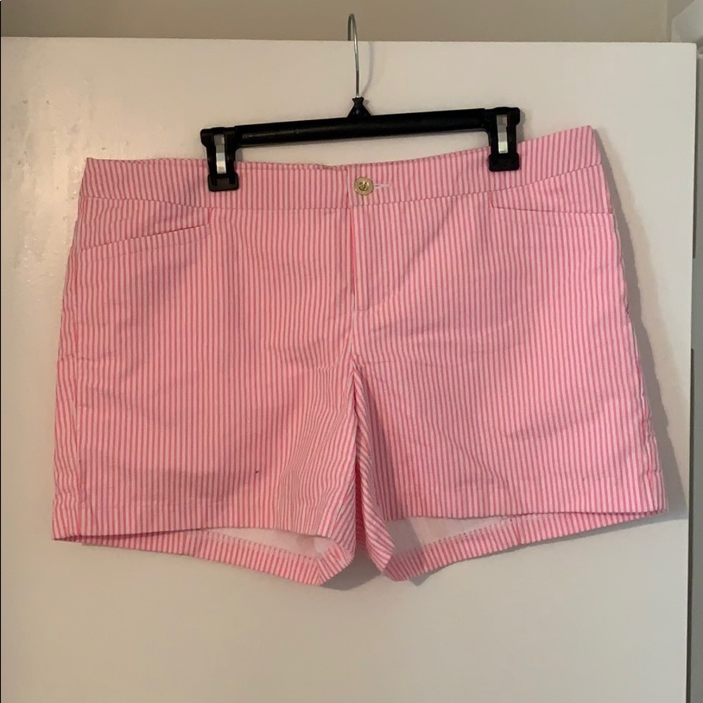 Lily Pulitzer size 14 seersucker shorts